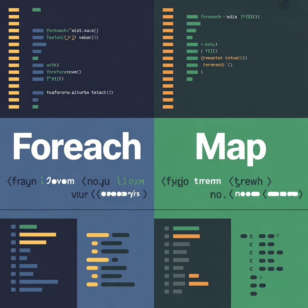 Understanding forEach vs map in JavaScript: When to Use Each